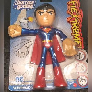 Mattel Justice League FlexTreme Superman Figure